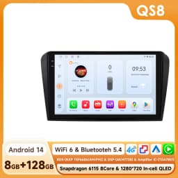 Hizpo 8 Core 6115 Car Radio Multimidia For Mazda 3 2004 - 2009 2din Head Unit GPS Stereo Carplay Android Auto Video Player RDS