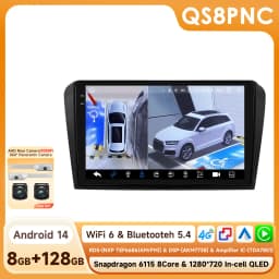 Hizpo 8 Core 6115 Car Radio Multimidia For Mazda 3 2004 - 2009 2din Head Unit GPS Stereo Carplay Android Auto Video Player RDS