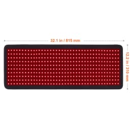 SucceBuy Red Light Therapy Pad 120/400/1280PCS LED Light Therapy Padfor Back Shoulder Neck Pain Relief Skin Health Wound Healing