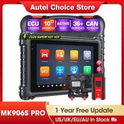 Autel Maxicom Mk906S Pro Diagnostic Tool Bluetooth Scanner Car Ecu Coding Mk906 Pro Automotive Tools Pk Ms906Bt Mk906 Pro