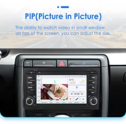 Hizpo 7 Inch Car Multimedia Radio For Audi A4 2002-2007 S4 RS4 B6 B8 B7 GPS Navi 2din Stereo Wireless CarPlay Android Auto