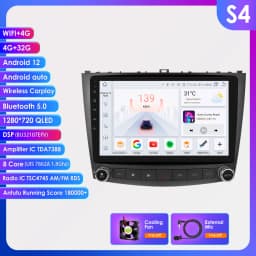 Hizpo 10.1 Inch Car Radio Player For Lexus IS250 200 300 350 2006 - 2012 Stereo Apple Carplay Androdi Auto GPS Navi Stereo 6115