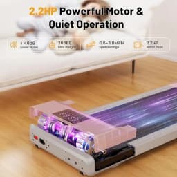 3 in 1 Portable Compact Design Walk Pad 15.55*35.43 Inch Raceable Walking Pad Treadmill Low Noise Under Desk Treadmills for Home