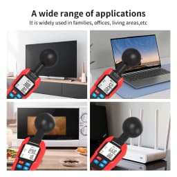 BSIDE K7 EMF Meter Professional Electromagnetic Field Radiation Detector Handheld Electric Magnetic Dosimeter Geiger Test
