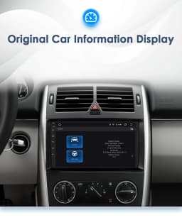 Hizpo 9inch CarPlay Android Auto Car Radio for Mercedes Benz Viano Vito W639 B200 W169 W245 Sprinter W906 GPS DSP RDS UI8581