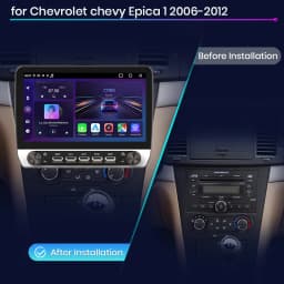 Junsun 10" Button Car Radio for Chevrolet chevy Epica GPS Multimedia Stereo BT FM RDS Wireless CarPlay for Apple Android Auto 4G