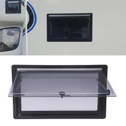 900*500mm Caravan Extrapolated Ventilation Window Sliding Rv Caravan Camper Window Vent Skylight With Blind Screen