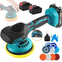 Cordless Car Polisher 6 Gears Electric Auto Polishing Cleaning Metal Waxing Wood Sanding Rust Removal Tool For Makita Battery 