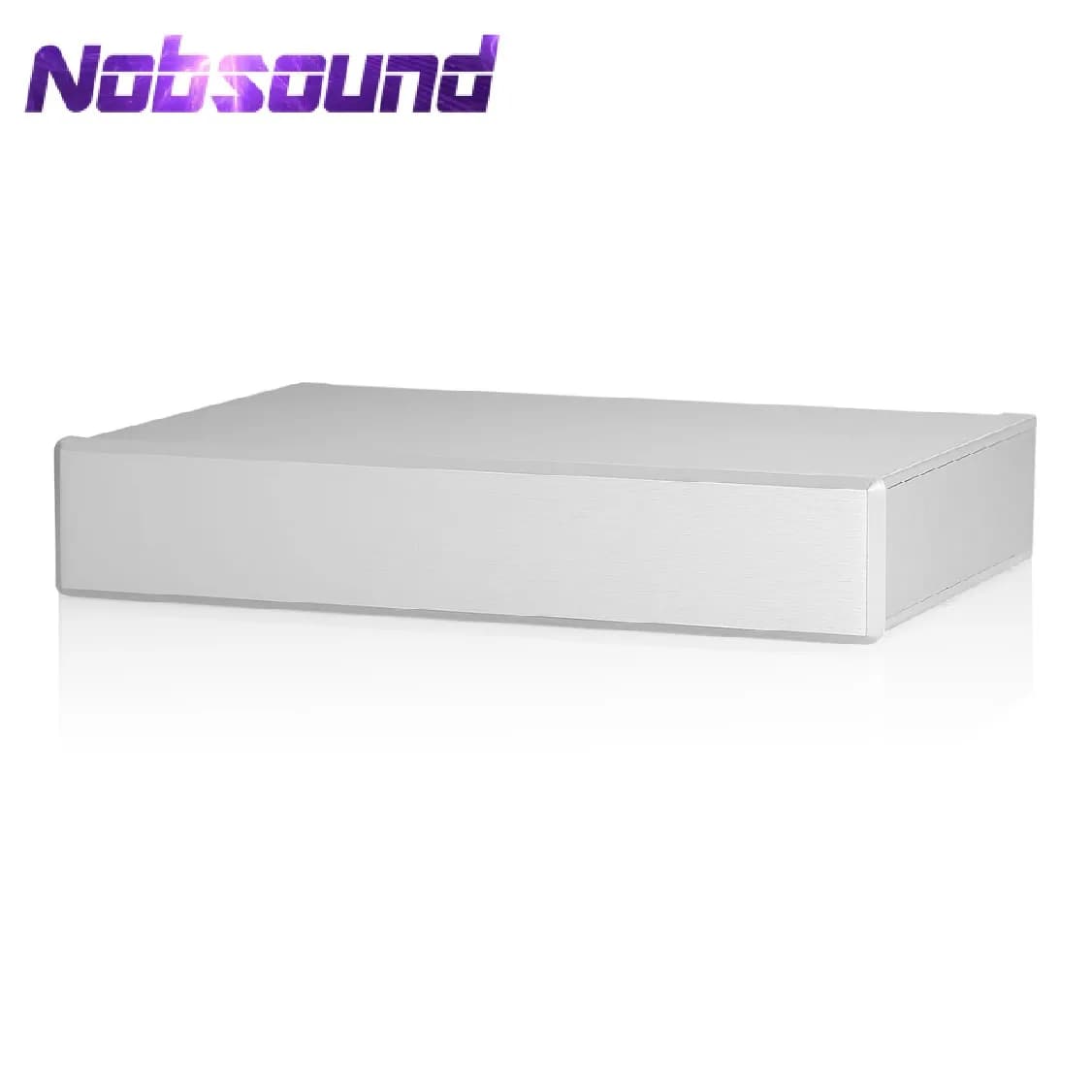 Nobsound Amplifier Full Aluminum Chassis DIY Enclosure Metal Amp Cabinet 330×228×61.5mm