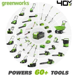 Greenworks 40v Top Handle Arborist Chainsaw Brushless Motor 10 Inch Bar 15M/S Professional One Hand Operate Garden Saw GS110
