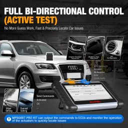 Autel MaxiPRO MP808BT Pro Kit OBD2 Diagnostic Tool ECU Coding Refresh Hidden,VAG Guided,38+ Services Upgrade of MP808S MP808BT