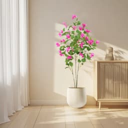 Artificial Tree With Real Touch Leaves Bougainvillea Flowers Tree For Photography Studio Atmosphere Decoration Home Landscape