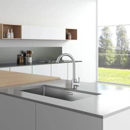 DQOK Any Direction Rotating Kitchen Faucet Cold and Hot Black Blue Water Mixer Pink Single Handle Kitchen Tap