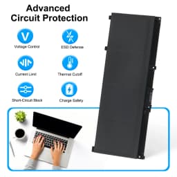 KingSener SR04XL Laptop Battery for HP OMEN 15-CE 15-CB 15-CE015DX 15-CB014ur TPN-Q193 TPN-Q194 TPN-C133 HSTNN-DB7W 917724-855