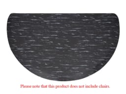 Salon Matte Barber Shop Chair Sch Nheit Carpets Hairdressing Semicircular Beauty Floor Mat Thick Anti-Fatigue Mat