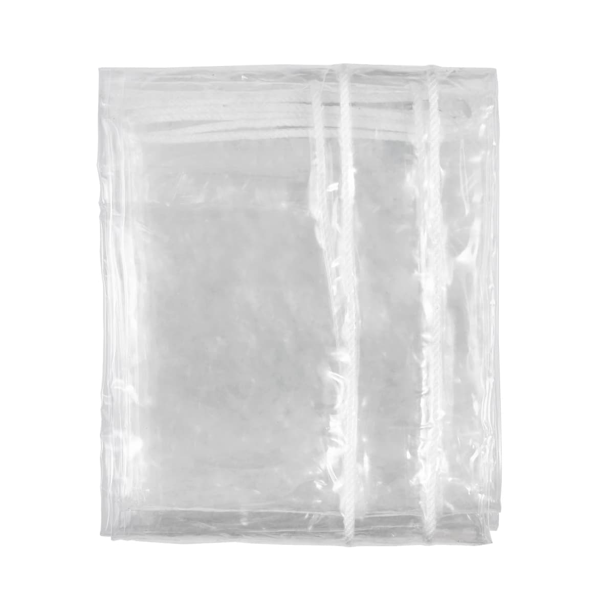 SucceBuy Transparent PVC Tarpaulin Rainproof Cloth Garden Pergola Tarp Curtain Balcony Windows Clear Tarp Rain Cover for Garden