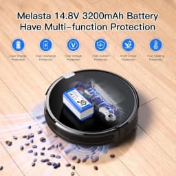 Original 14.8V 2600mAh Robot Vacuum Replacement Battery For ILIFE A4,A4s,A6,A7,A8,A9,V7,V7S Robot INR18650 M26-4S1P Batteries