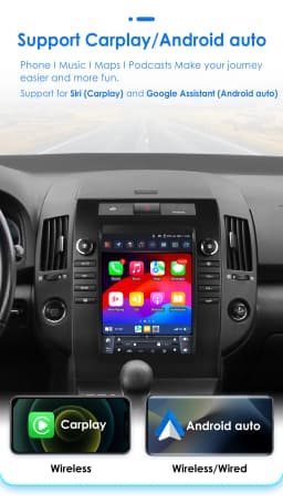 Hizpo For Tesla Style Autoradio For Toyota Verso Corolla 2004-2009 2006 Carplay 4G GPS Car Radio Multimedia 2din Android Auto BT