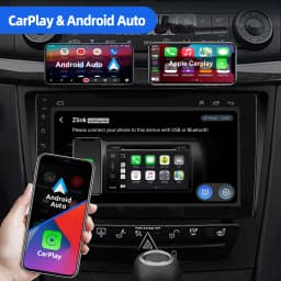 ESSGOO 9" 4Core for Mercedes GLS E-Class W211 W219 Carpaly Android 13 Car Stereo Radio GPS Navi FM RDS Multimedia Player Display