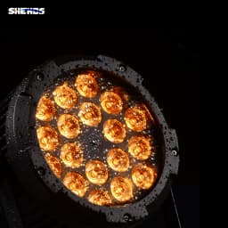 SHEHDS 2pcs 18x12W 4in1/18x18W 6in1 RGBWA UV Led Par Light DMX512 Christmas Decorations DJ Disco Wash Wedding Outdoor