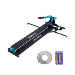 SucceBuy Manual Tile Cutter Ceramic Tile Cutter with Tungsten Carbide Cutting Wheel Infrared Positioning Anti-Skid Feet