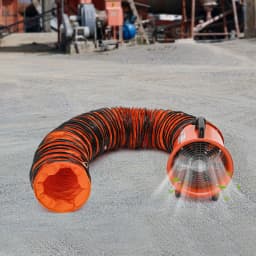 320W Air Blower 2800/3300rpm Pure Copper Motor 220V 50-60Hz Air Blower with 10 Meters PVC Duct Hose Free Standing
