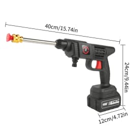 50Bar Cordless High Pressure Car Washer Spray Water Gun Foam Generator Water Gun Spray Cleaner Car Washing Machine for Home
