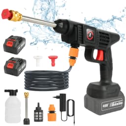 50Bar Cordless High Pressure Car Washer Spray Water Gun Foam Generator Water Gun Spray Cleaner Car Washing Machine for Home