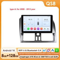 Hizpo Car Intelligent Systems Radio For Volvo XC60 Que 1 2008 - 2017 CarPlay Android Auto GPS Navigation Wifi No 2 Din 2din DVD