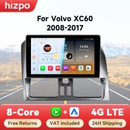Hizpo Car Intelligent Systems Radio For Volvo XC60 Que 1 2008 - 2017 CarPlay Android Auto GPS Navigation Wifi No 2 Din 2din DVD