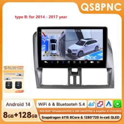 Hizpo Car Intelligent Systems Radio For Volvo XC60 Que 1 2008 - 2017 CarPlay Android Auto GPS Navigation Wifi No 2 Din 2din DVD