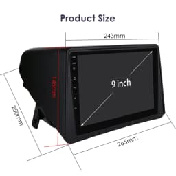 9" Hizpo 2Din Android Auto Car Radio for Opel Vauxhall Mokka 1 2012 - 2016 UI7862 Multimedia SWC RDS DSP 4G BT CarPlay 360° CAM