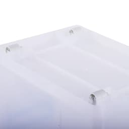 Storage Box with Lid Organizer Box Stackable Storage Trunk Storage Container Closet Organizer with Wheels Home Organizer