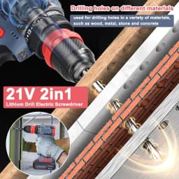 2 in1 Brushless Electric screw driver Hammer Cordless roll Impact Multifunctional Power Tool For Makita 21V Battery