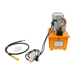 Electric Hydraulic Pump Power Unit 7L 750W 10000PSI with Manual Valve Pedal Mag 2Mpa - 70Mpa