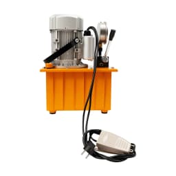 Electric Hydraulic Pump Power Unit 7L 750W 10000PSI with Manual Valve Pedal Mag 2Mpa - 70Mpa