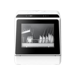 BlitzHome BH-CDW1 Smart Portable Countertop Dishwasher with APP Control 4-6 Sets Big Capacity Dual Water Inlet Modes Washers