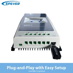 EPEVER WiFi2.4G RJ45 D WiFi Adapter for MPPT Solar Charge Controller Communication Monitoring by Mobile Phone App