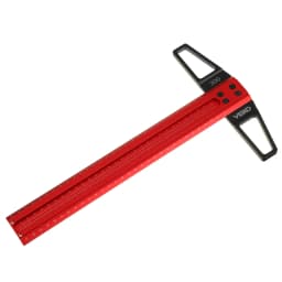 300-760mm Woodworking Line Scriber Aluminum Alloy T-Ruler Marking Gauge Crossed-out Hole Scribing Ruler Measuring Tool