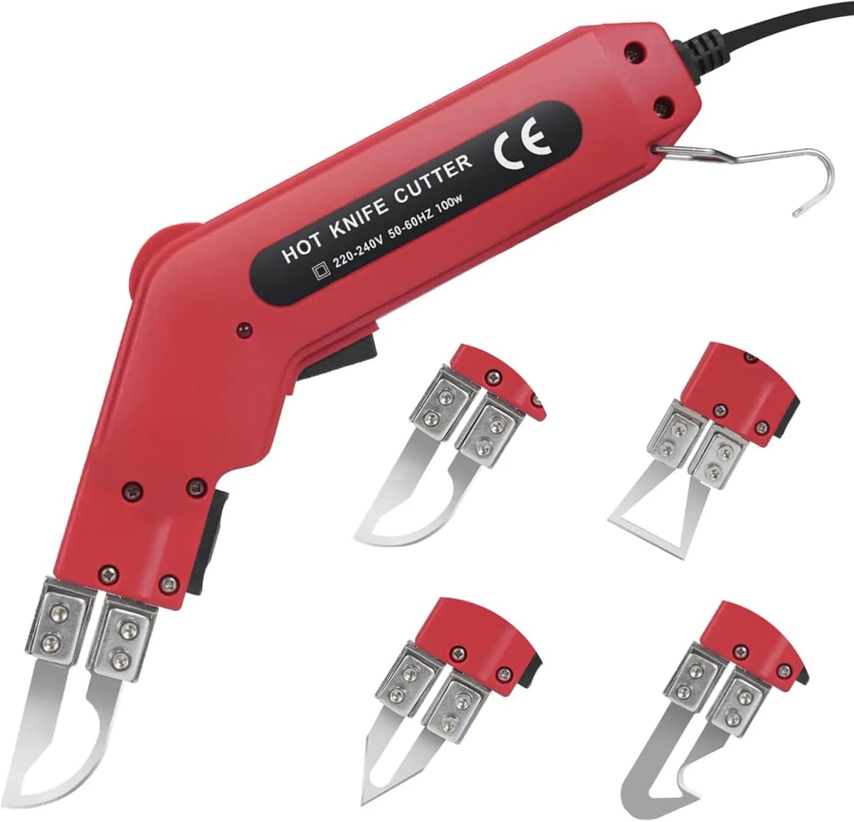 Electric Hot Knife 4 in 1 80W 220V Professional Hand-Held Polystyrene Cutting Electric Foam Cutting Machine Foam Plastic Carving