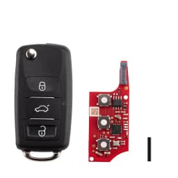 5PCS XHORSE XEB520EN Second Generation B5 Key with XT57 Super Chip 3 Buttons