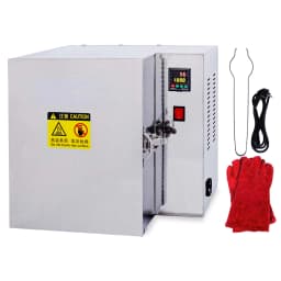 800°C Jewelry Casting Burnout Furnace Oven 1500W Jewelry Equipment High-Temperature Resistant Metal Melting Wax Melting Furnace