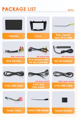 Hizpo AI Voice Octa Core Car Radio For Mazda 3 2010 - 2013 Carplay 4G Multimedia video Player GPS 2din Autoradio Android Auto BT