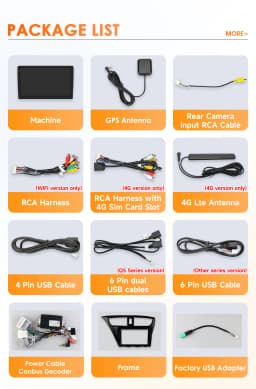 Hizpo Wireless CarPlay Android Auto Car Radio for Honda Civic 9 2012 - 2017 GPS Smart Systems Autoradio Octa Core 6115 GPS Navi