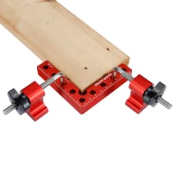 ENJOYWOOD 2pcs 100-160mm Woodworking Right Angle Positioning Clamp 90 Degree Clamp Square L-Shaped Fixture Splicing Square Ruler