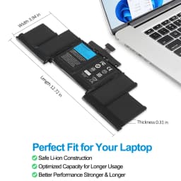 KingSener A1618 Battery For Apple MacBook Pro 15" Retina A1398 2015 Year 020-00079 MJLQ2LL/A MJLT2LL/A With Free Tools 11.36V 99.5Wh