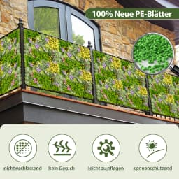 2x50 cm Artificial Hend plants Wall Panels With Diverse Art plants Simulated Lawn Wall Panels
