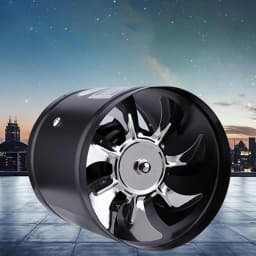 Inline Extractor Fan Diameter 150 mm Pipe Fan Axial Fan 780 m³/H Exhaust Air Supply Air Pipe Fan for Bathroom, Toilet, Kitchen