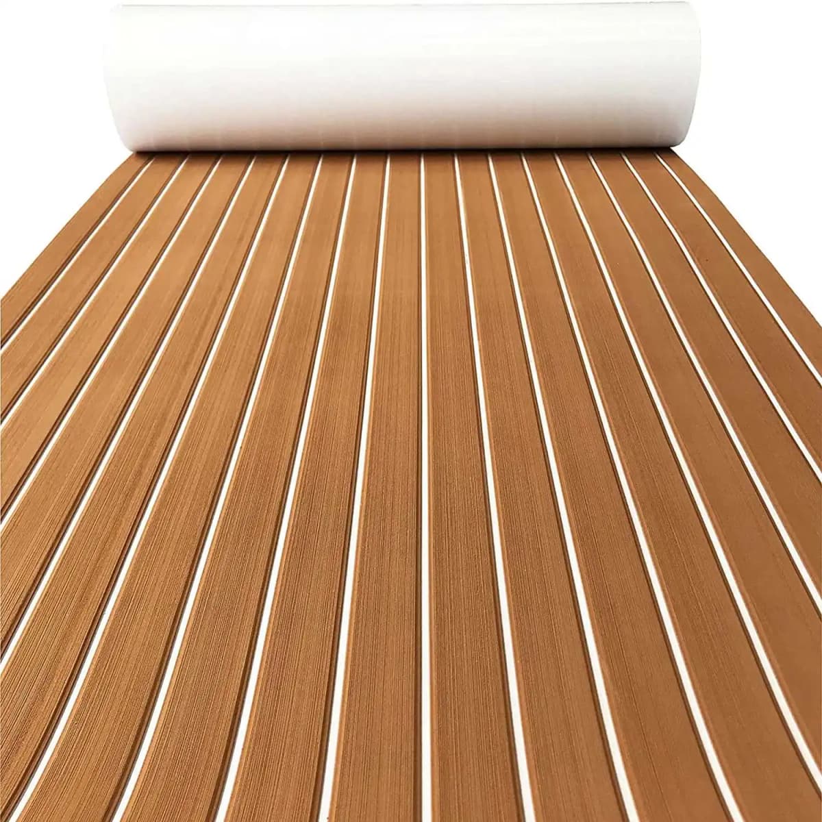 240x900xmm Self-Adhesive EVA Foam Boat Marine Flooring Faux Boat Teak Decking Sheet Accessories for Surfboards RV Floor Mats