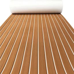 240x900xmm Self-Adhesive EVA Foam Boat Marine Flooring Faux Boat Teak Decking Sheet Accessories for Surfboards RV Floor Mats